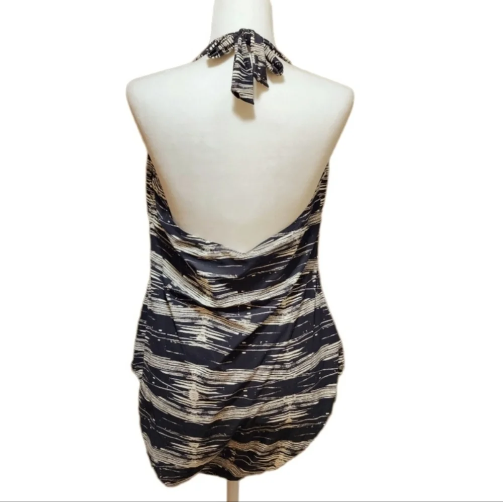 One Piece Halter Top Swimsuit.